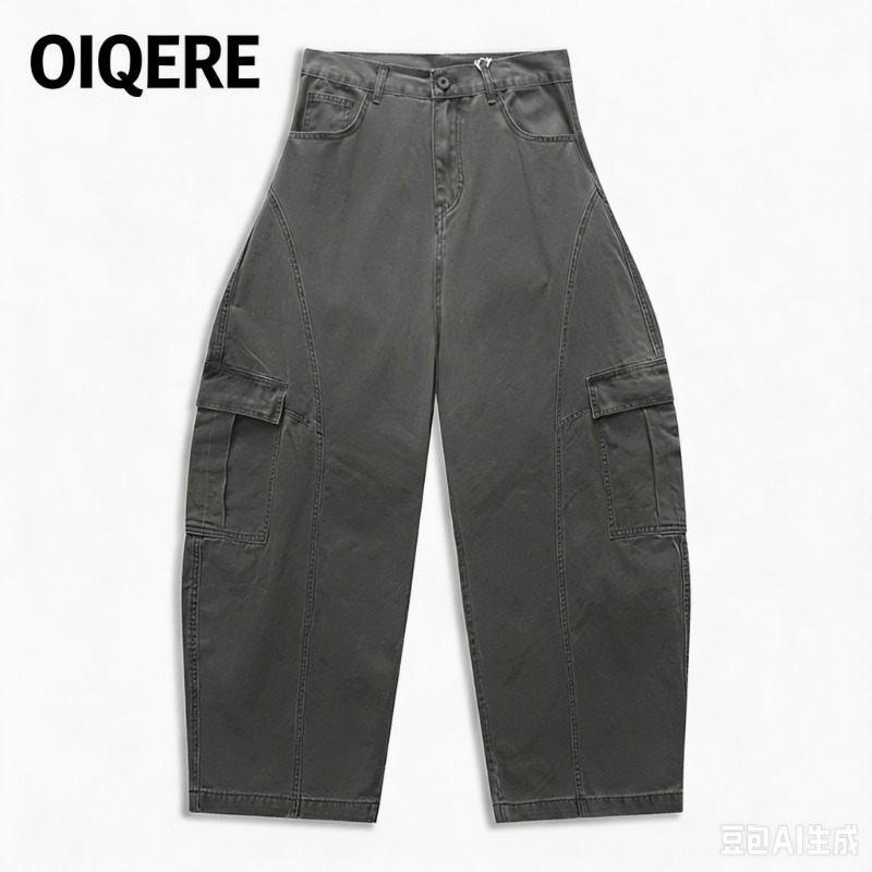 Tailored Trouser Wide - بنطلون جينز رجالي بتصميم أمريكي عتيق