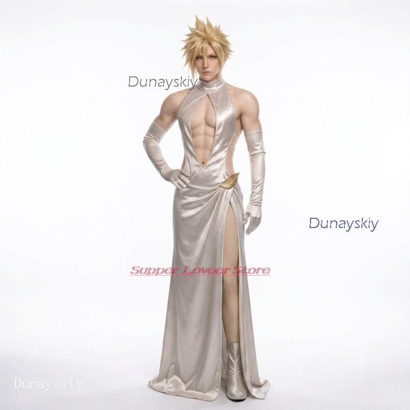 Evening Gown - أزياء تنكرية للأنمي والهالوين، زي كلاود