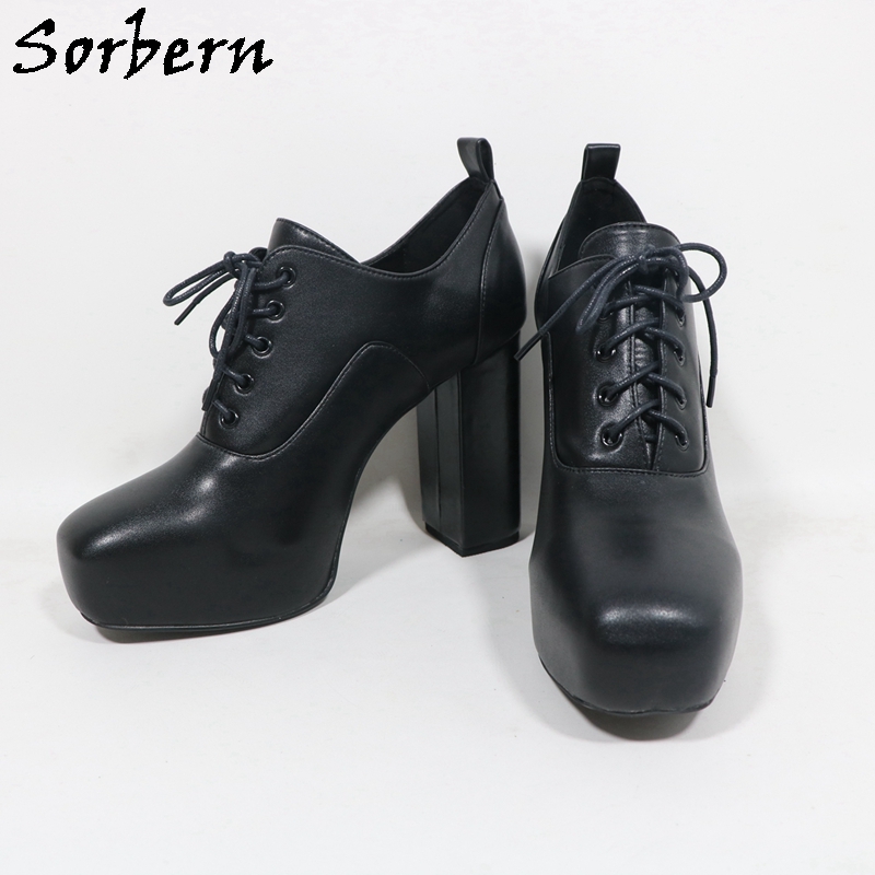 Sorbern للجنسين نمط حذاء بكعب  - مراجعة Pump Heel Block وسعره