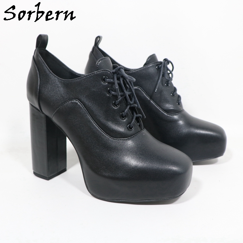 Sorbern للجنسين نمط حذاء بكعب  - مراجعة Pump Heel Block وسعره