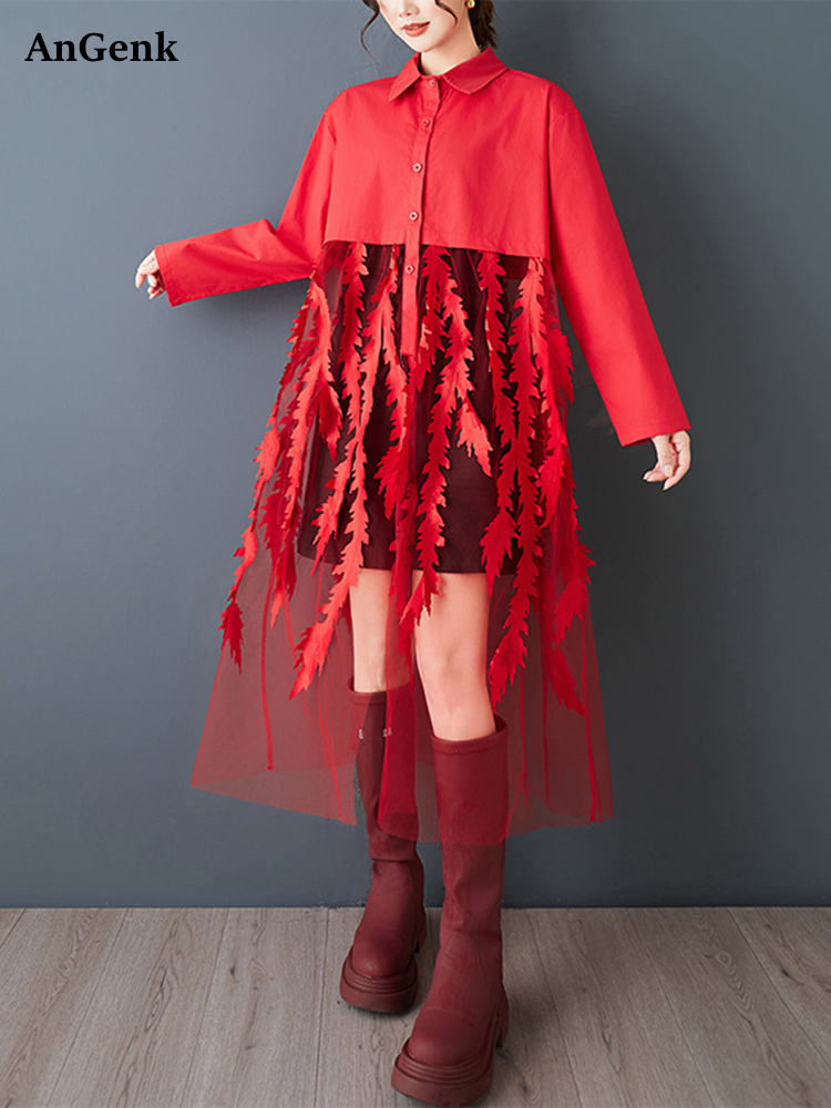فساتين قميص كلاسيكية حمراء مرق - مراجعة Women'S Red Formal Wear وسعره
