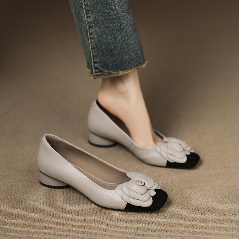 أزياء زهرة واحدة أحذية الخريف  - مراجعة Womens Heels وسعره