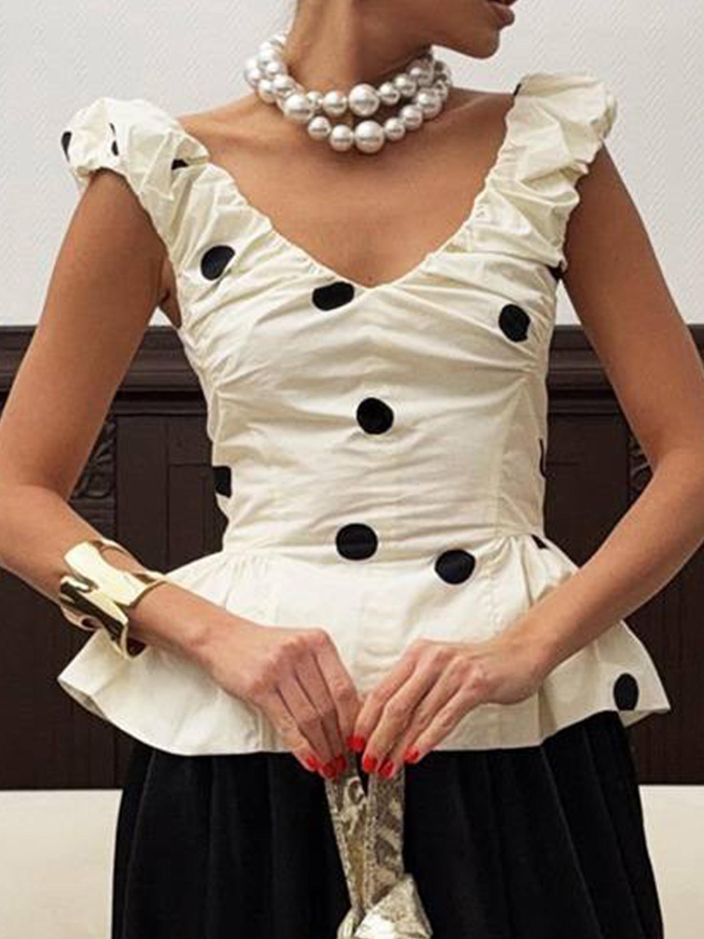 طقم فستان من قطعتين للنساء بنق - مراجعة Midi Dress وسعره