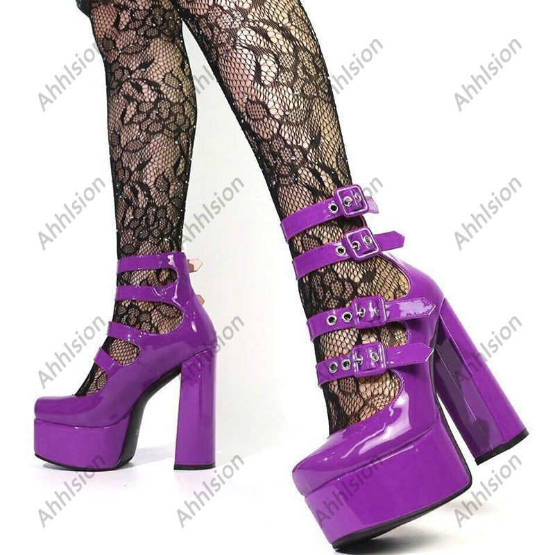 حذاء نسائي من Ahhlsion للربيع  - مراجعة Pump Heel Block وسعره