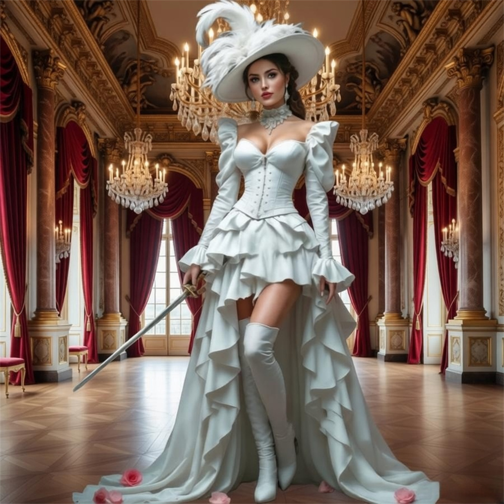 فستان سهرة أنيق بتصميم قوطي من - مراجعة Evening Gown وسعره