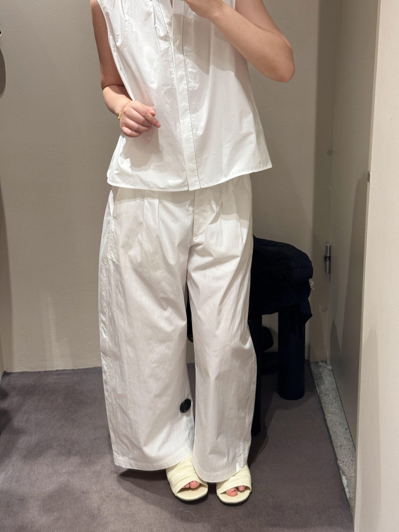 سروال نسائي جديد من C Home لخر - مراجعة Tailored Trouser Wide وسعره