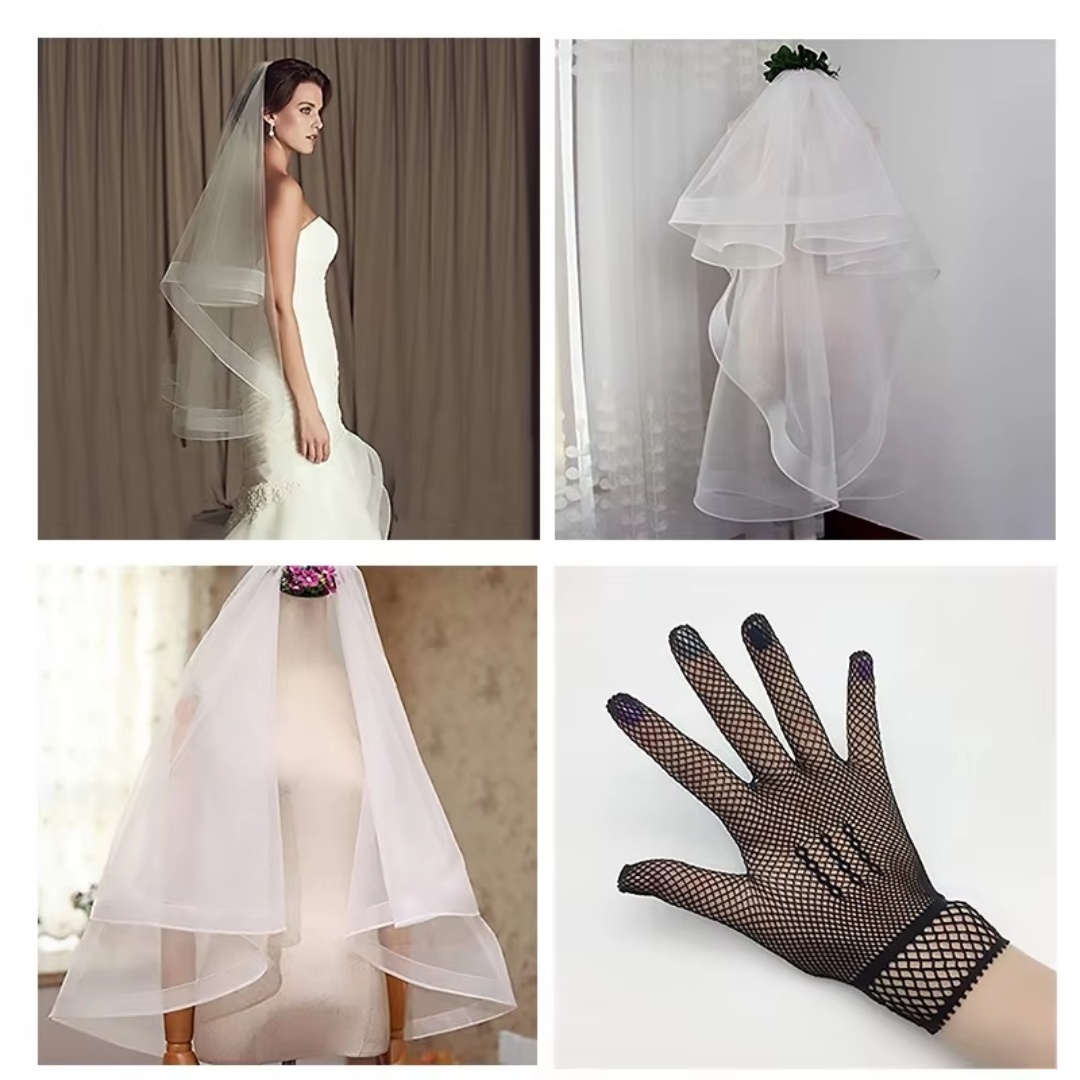 شريط شبكي من شعر الخيل المطاطي - مراجعة Lace Dress وسعره