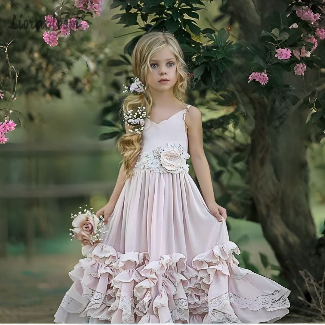 فستان بناتي برقبة رسن وفتحة صد - مراجعة Formal Skirt وسعره