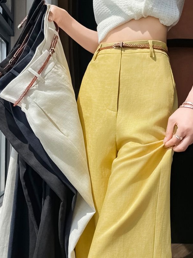 بنطلون نسائي صيفي جديد بقصة وا - مراجعة Tailored Trouser Wide وسعره