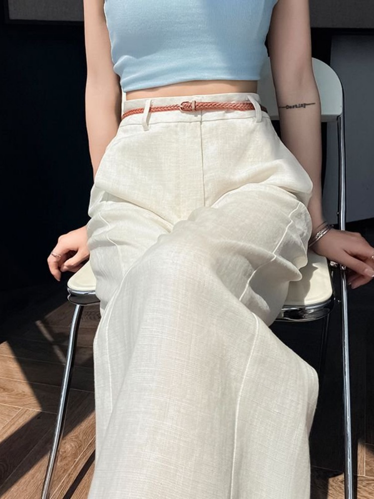 بنطلون نسائي صيفي جديد بقصة وا - مراجعة Tailored Trouser Wide وسعره