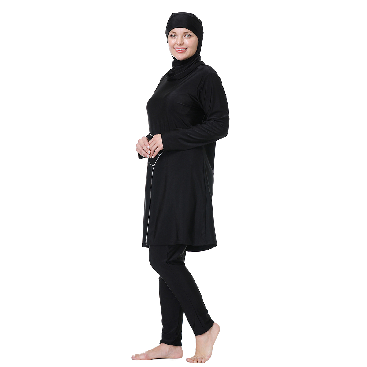 H1029 ملابس سباحة نسائية إسلام - مراجعة Womens Suit وسعره