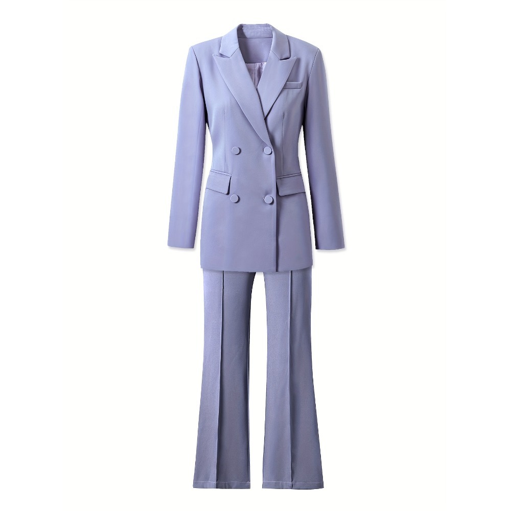 طقم بدلة نسائية أنيقة مصممة خص - مراجعة Tailored Trouser Wide وسعره