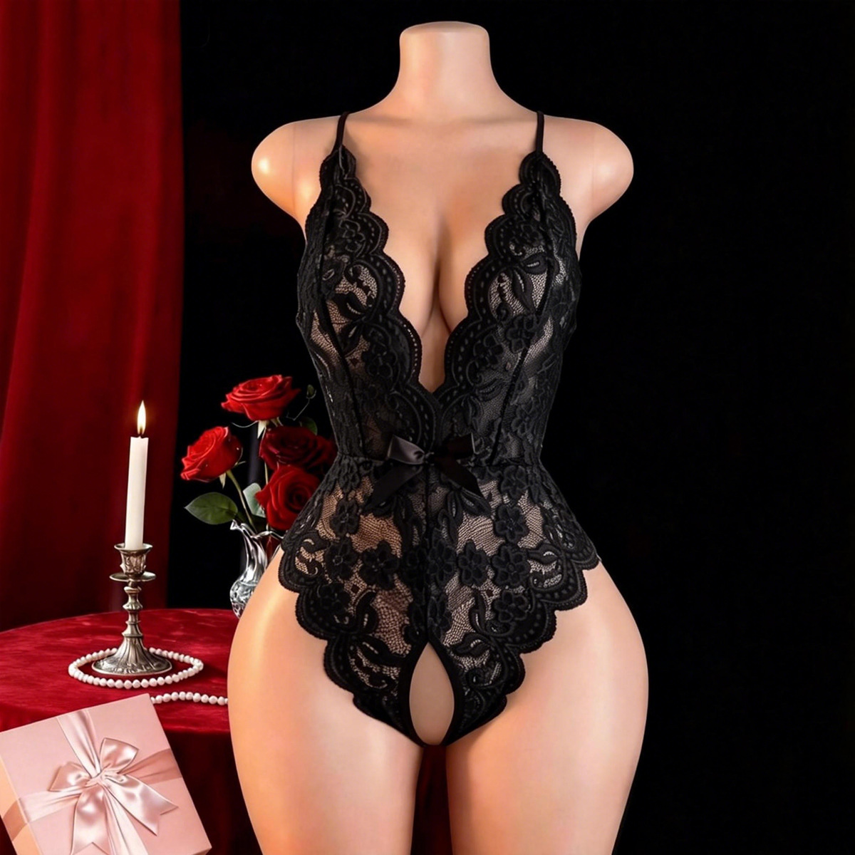 ملابس داخلية مثيرة للنساء، لان - مراجعة Lace Dress وسعره