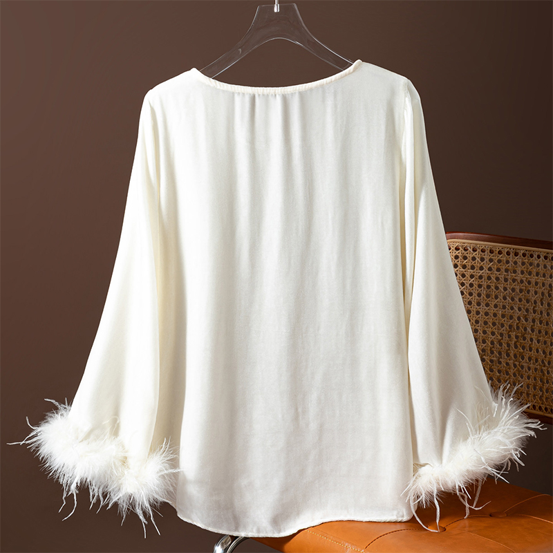 بلوزة نسائية من الحرير الطبيعي - مراجعة Silk Blouse وسعره