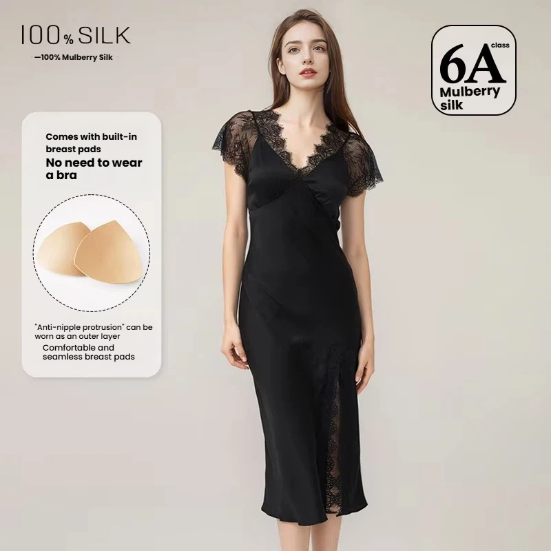 فستان نوم نسائي مثير من الدانت - مراجعة Lace Dress وسعره