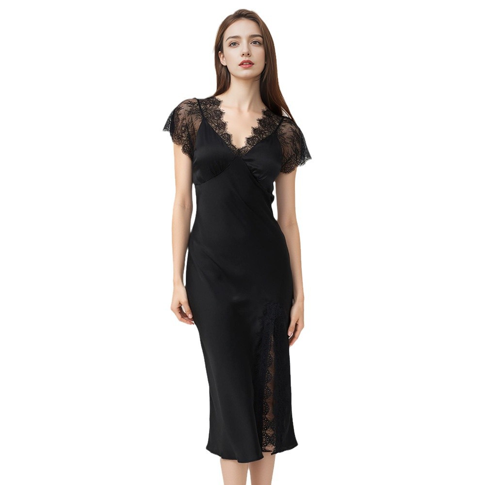 فستان نوم نسائي مثير من الدانت - مراجعة Lace Dress وسعره