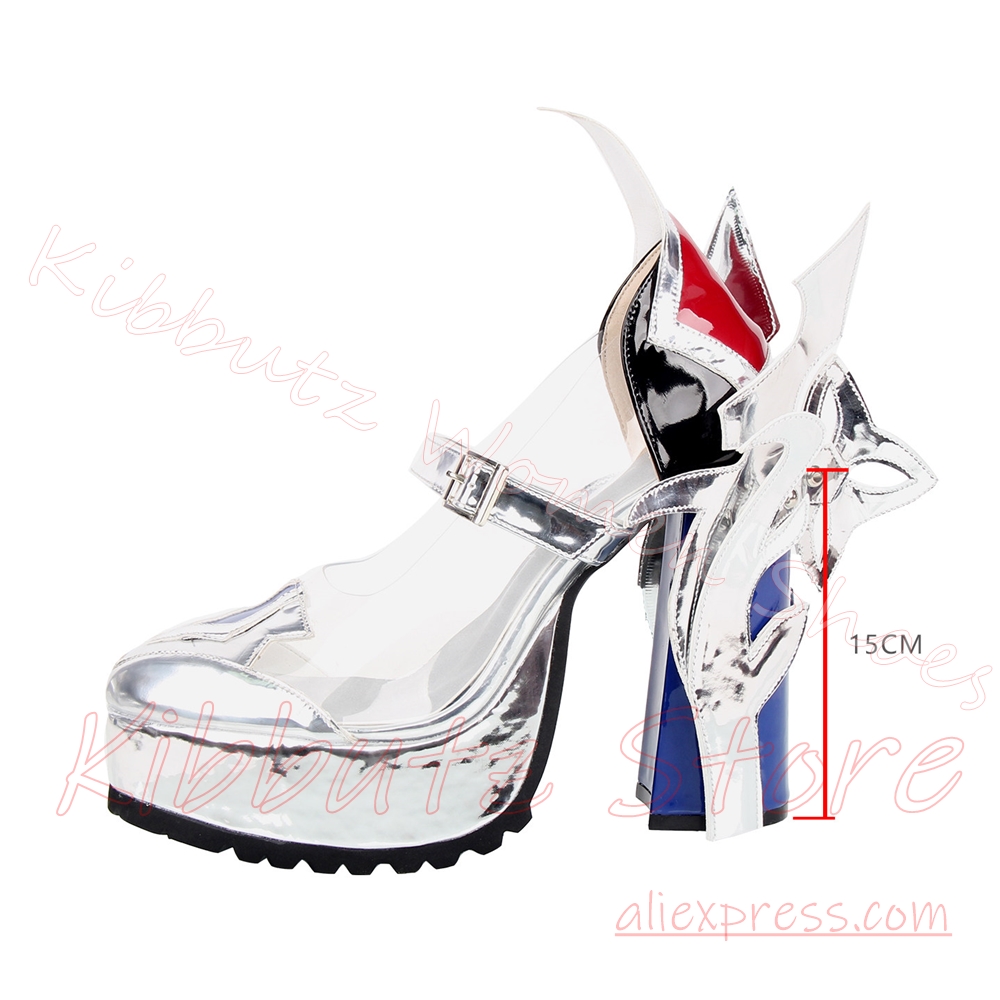 حذاء ماري جين بكعب عريض ونعل س - مراجعة Pump Heel Block وسعره