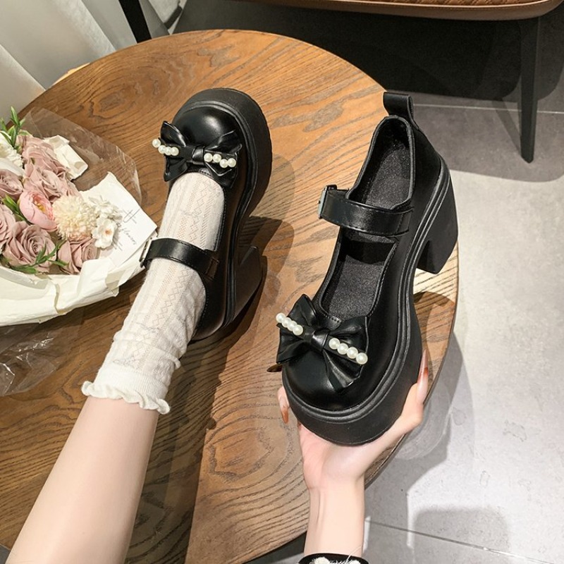 أحذية لوليتا 2026 سوداء بكعب ع - مراجعة Womens Heels وسعره