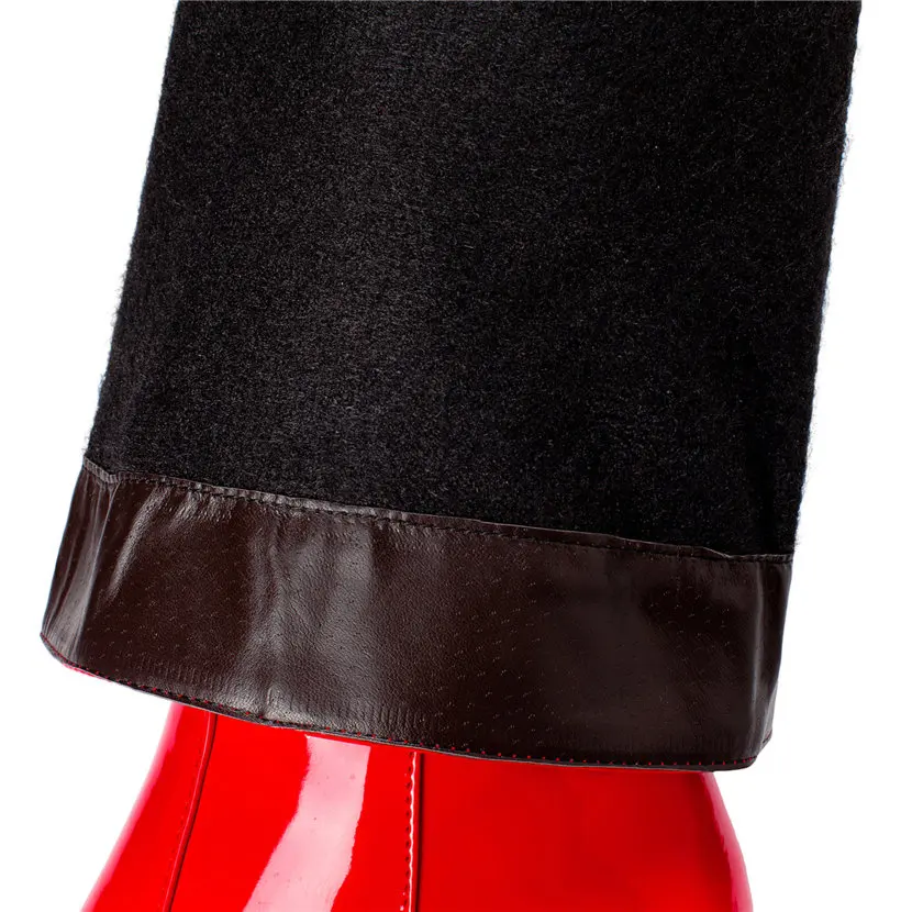 أحمر أبيض براءات الاختراع والج - مراجعة Women'S Red Formal Wear وسعره