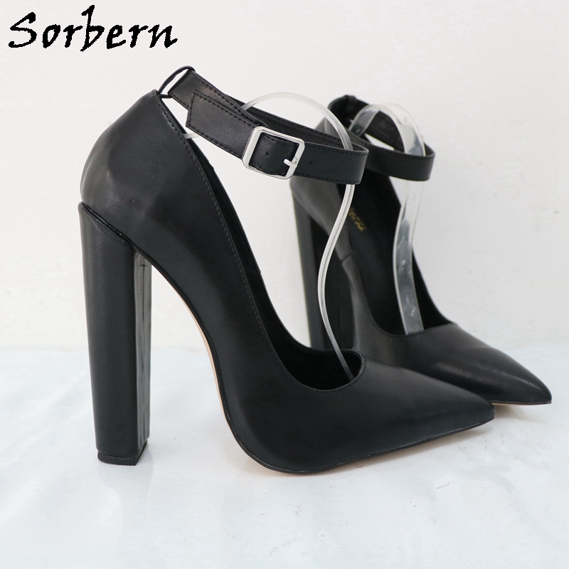 أحذية Sorbern بمقدمة مدببة للن - مراجعة Pump Heel Block وسعره