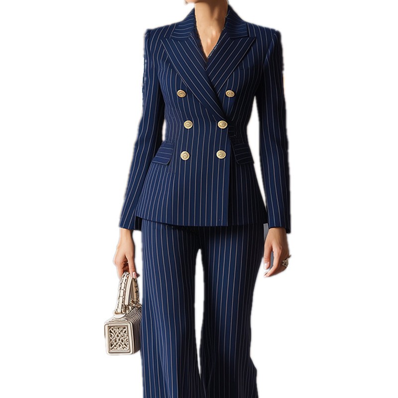 طقم بدلة نسائية مع بنطلون واسع - مراجعة Tailored Trouser Wide وسعره