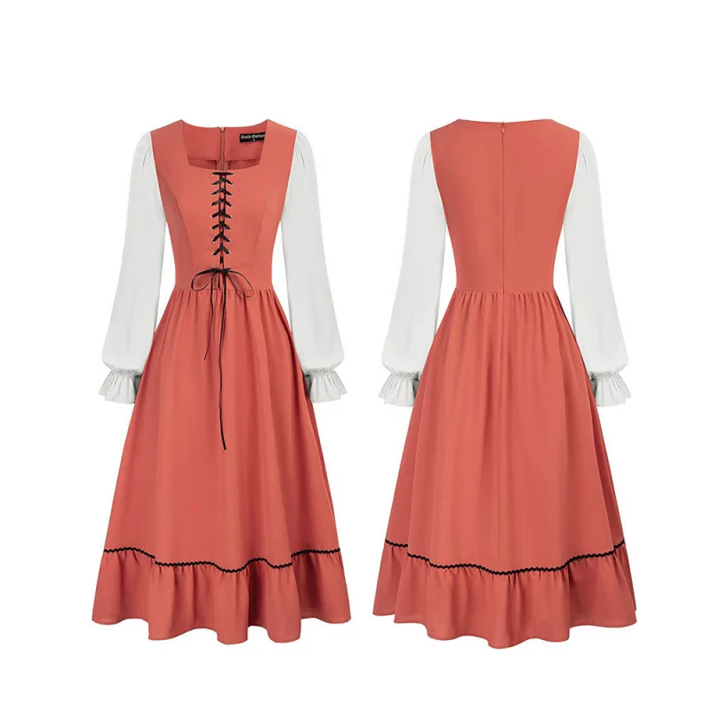 فستان نسائي ميدي بتصميم عتيق م - مراجعة Midi Dress وسعره