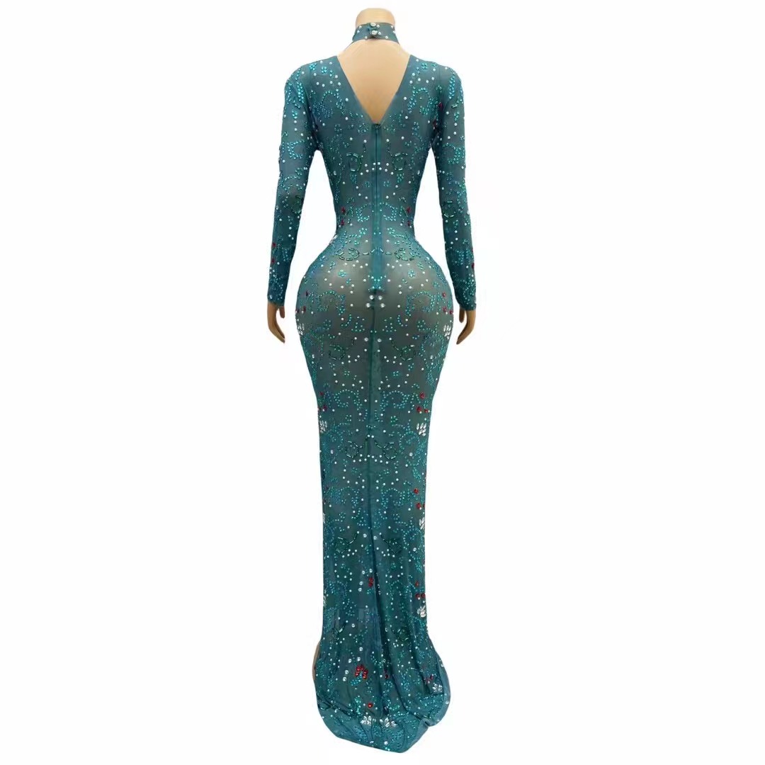 فستان مثير من أحجار الراين بأك - مراجعة Women'S Red Formal Wear وسعره