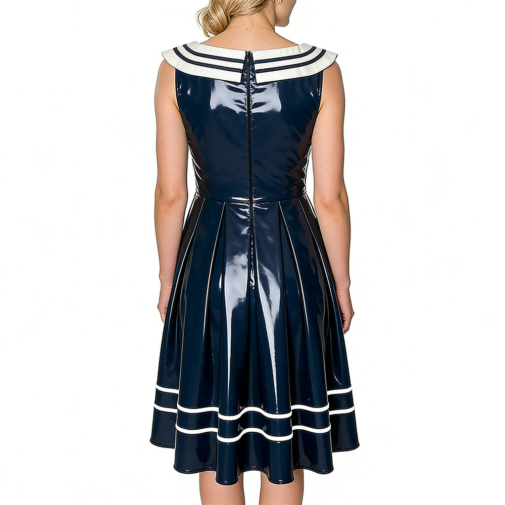 فستان بحار كلاسيكي للنساء من ا - مراجعة Midi Dress وسعره