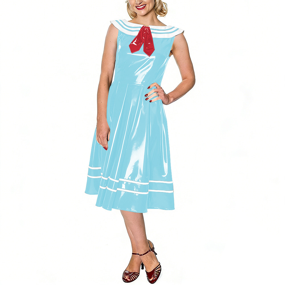 فستان بحار كلاسيكي للنساء من ا - مراجعة Midi Dress وسعره