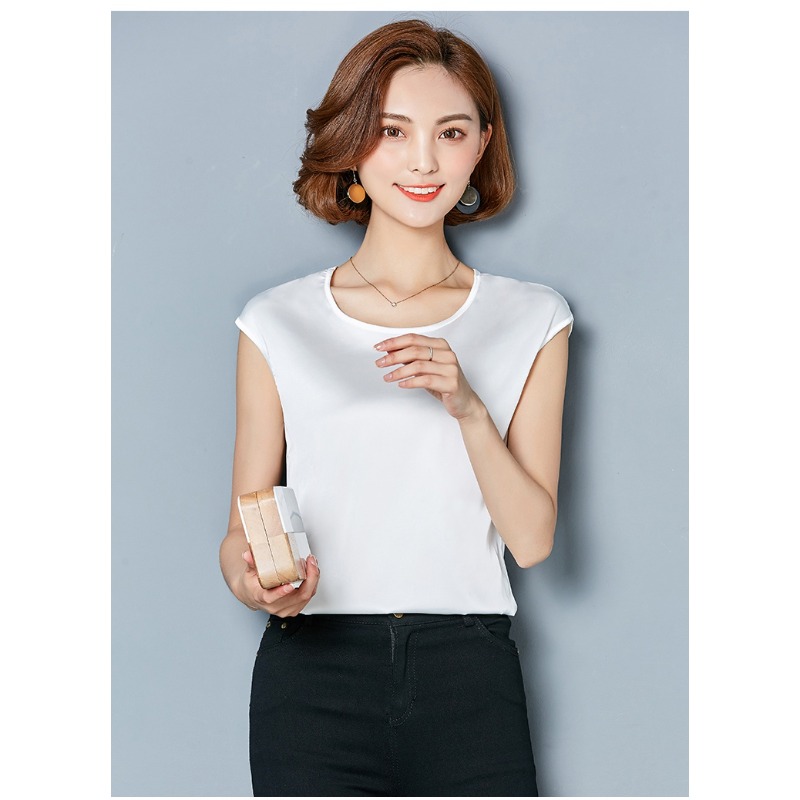 سترة حريرية مثيرة للنساء بدون  - مراجعة Silk Blouse وسعره