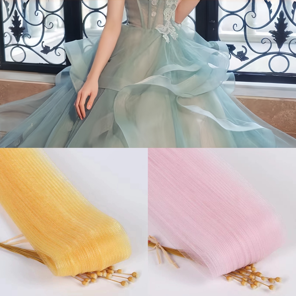شبك مرن للخياطة لفساتين الزفاف - مراجعة Wedding Dress وسعره