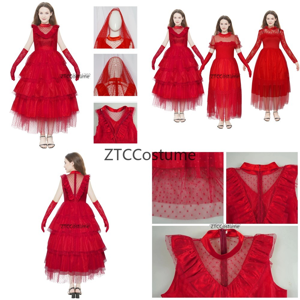 زي تنكري ليديا ديتس، فستان زفا - مراجعة Evening Gown وسعره