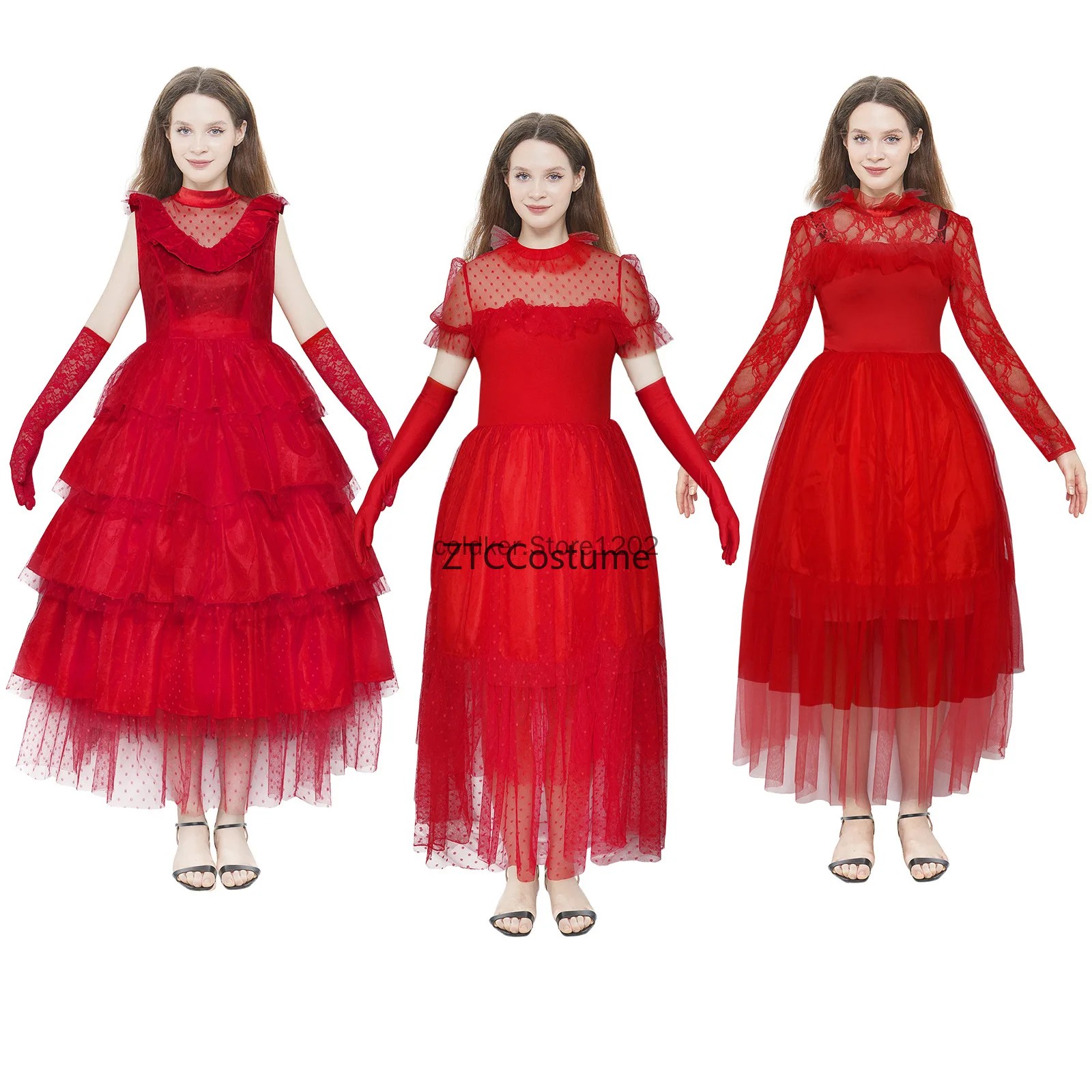 زي تنكري ليديا ديتس، فستان زفا - مراجعة Evening Gown وسعره